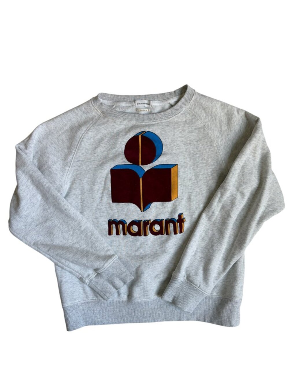 Isabel Marant Étoile Crewneck Sweatshirt (Grey) - Size 38